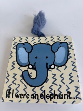 If I were an elephant Board Book-Jellycat